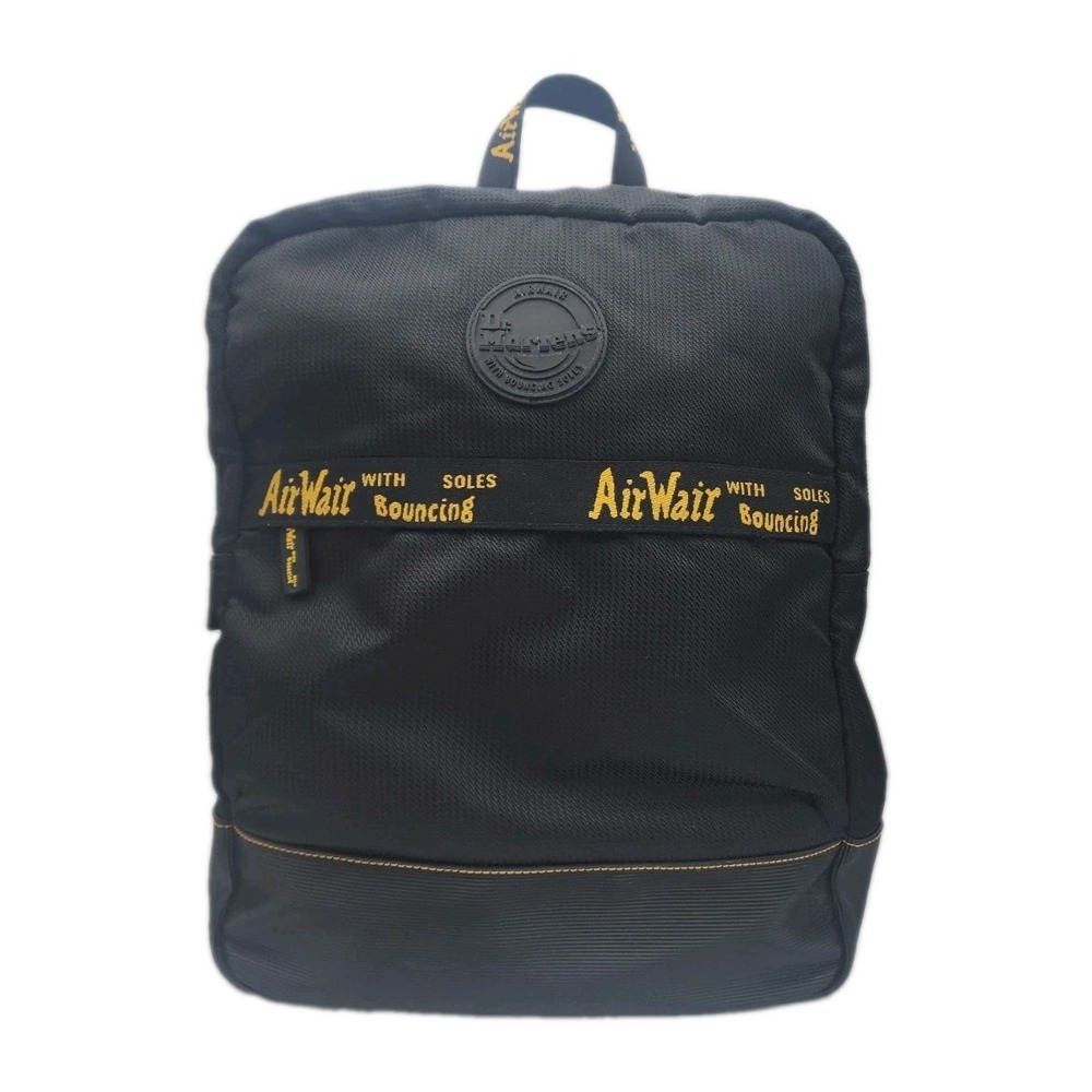 Dr Martens Large Groove DNA Backpack In Black 14" x 12" x 4.5"